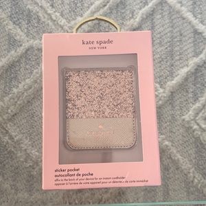 Kate spade sticker pocket card holder